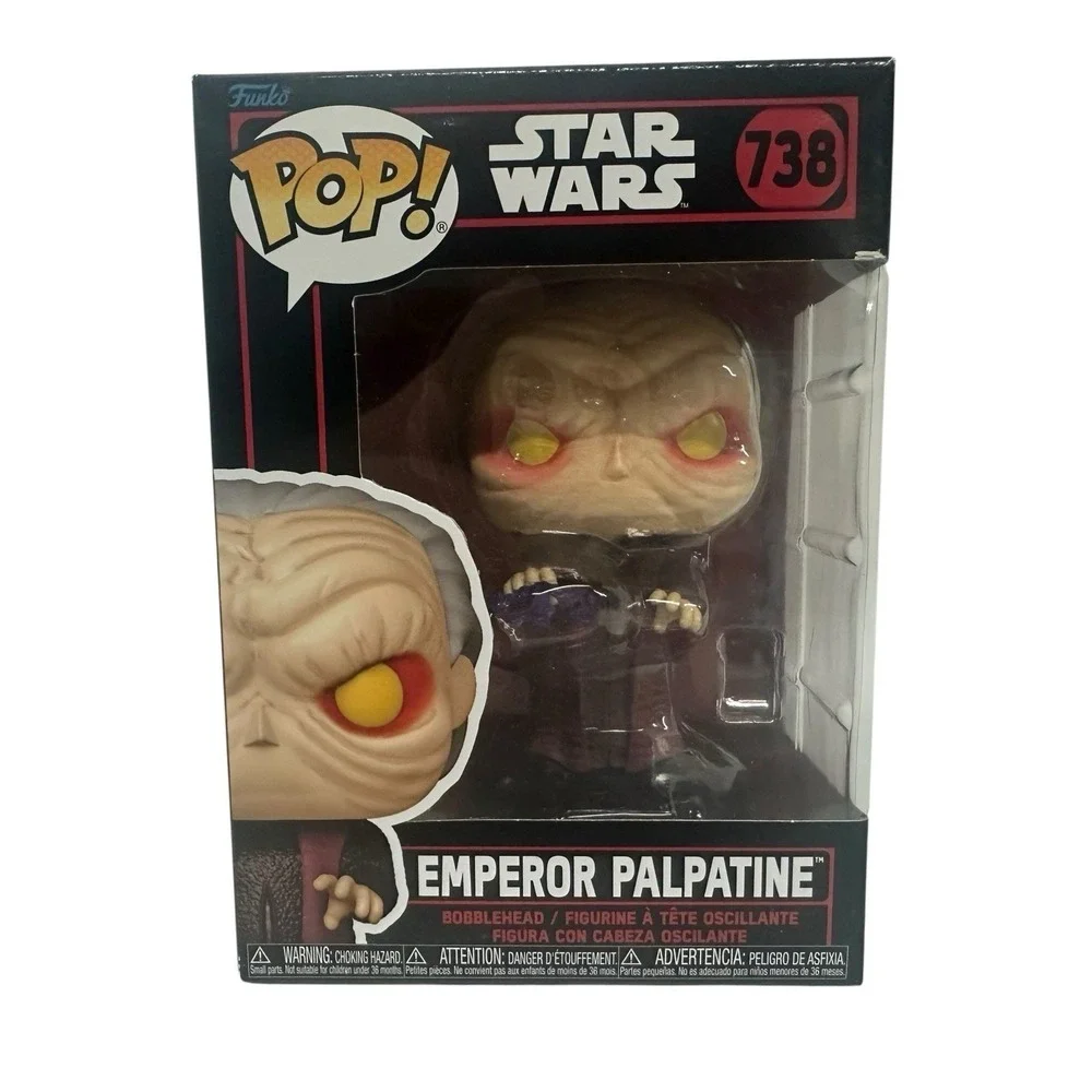 Funko Pop! Star Wars Dark Side Series 738 Emperor Palpatine Vinyl Figure